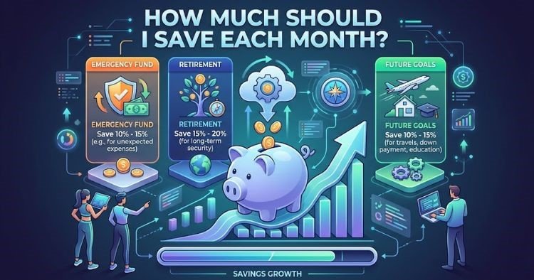 how much should I save each month calculator