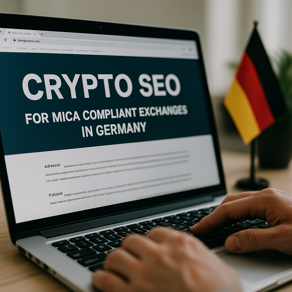 Crypto SEO for MiCA Compliant Exchanges in Germany